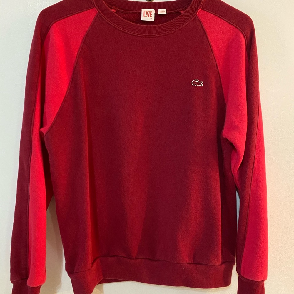 ON HOLD…Lacoste sweat shirt